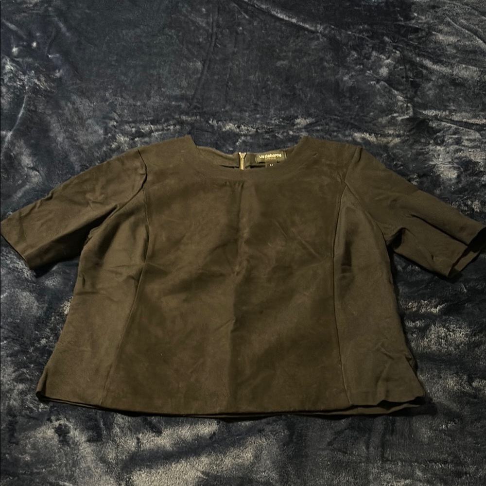 Black Short Sleeve Top